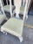 Set of Eight Dining Chairs With Fortuny Fabric For Sale In San Antonio - Image 6 of 10