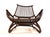 Set of Manou Rattan Pagoda Lounge Chair with Ottoman, 1970s For Sale - Image 4 of 18