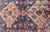 Tribal Antique Persian Karajeh Rug With Geometric Medallions in Green, Blue, and Red 5'2 X 7'10 For Sale - Image 3 of 14