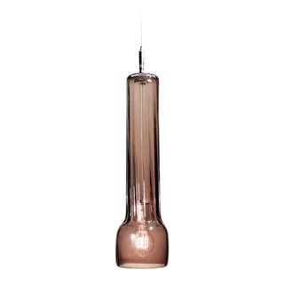 Beam Pendant Light from the Flashlight Collection in Tea For Sale