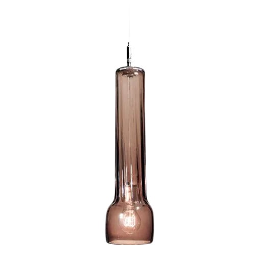 Beam Pendant Light from the Flashlight Collection in Tea For Sale