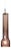Beam Pendant Light from the Flashlight Collection in Tea For Sale