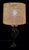 Bronze Spiral Metal Base Table Lamp For Sale - Image 8 of 12