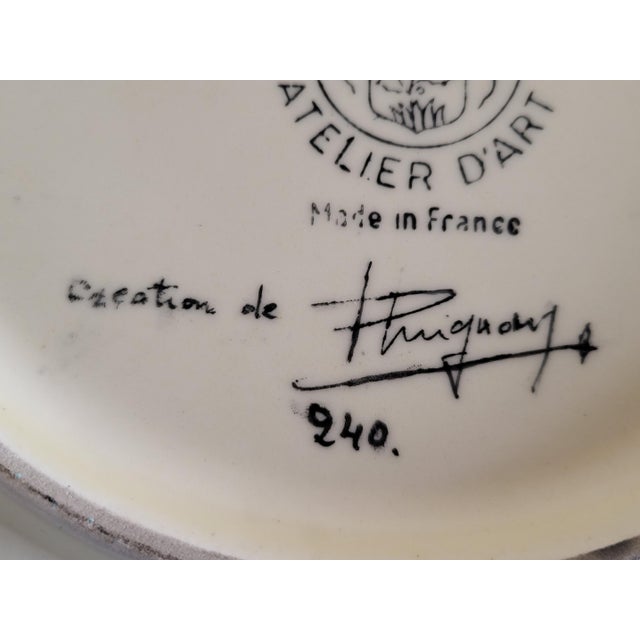 Limited Edition Voyages Series Decorative Plate from Longwy Pottery Factory, 1970s For Sale - Image 9 of 18