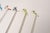 Set of Eight Vintage Blown Glass Animal Cocktail Stirrers With Box by Saxon For Sale - Image 13 of 17