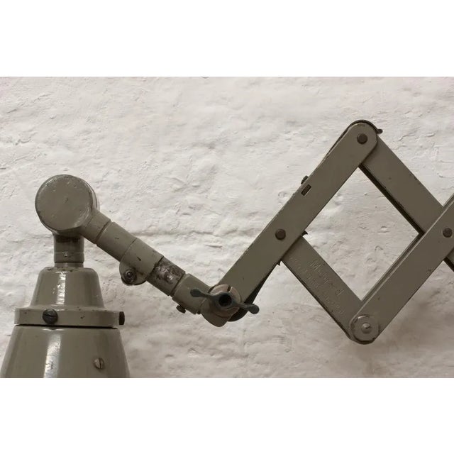 Vintage Scissor Lamp by Curt Fischer for Midgard For Sale - Image 4 of 6