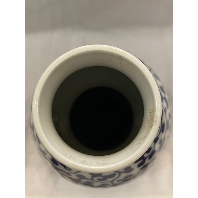 Beautiful blue Chinese vase made for export in the 1960’s. Comes from a collection of Asian objects thats part of a 50...