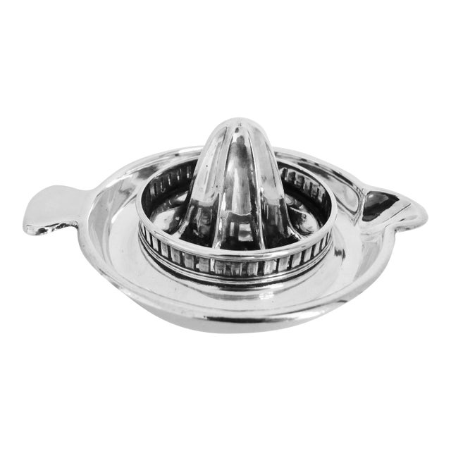 1970s Christofle-Paris Silver Citrus Juicer For Sale