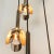 Cascade Fixture with Six Chrome and Orange Pendants in Raak Style, 1970s For Sale - Image 12 of 18