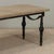 Wood Antique Country French Stripped Oak and Hand Forged Iron Coffee Table For Sale - Image 7 of 16