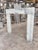 Handcrafted Ziarat White Marble Fireplace Surround – Afghan Stone For Sale - Image 9 of 9