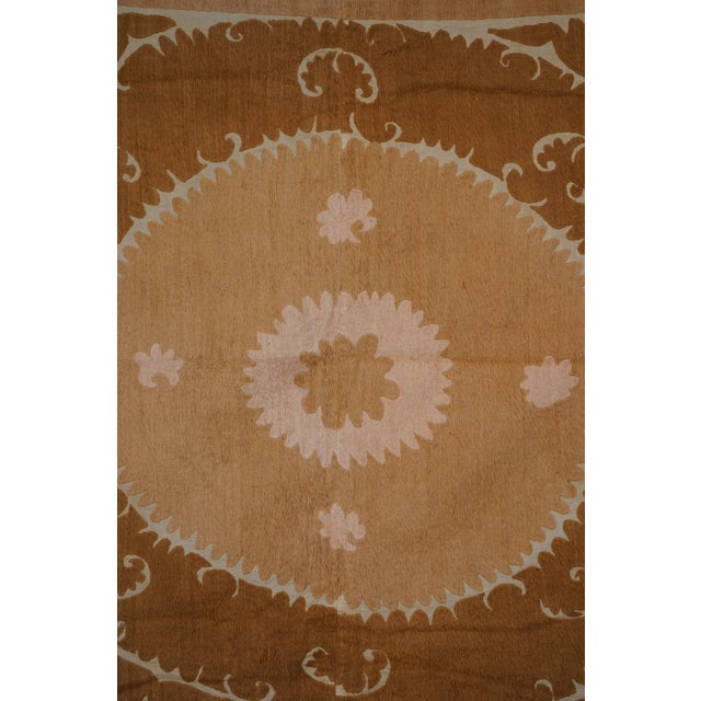 Uzbek Suzani Textile - Wall Decor For Sale - Image 11 of 12