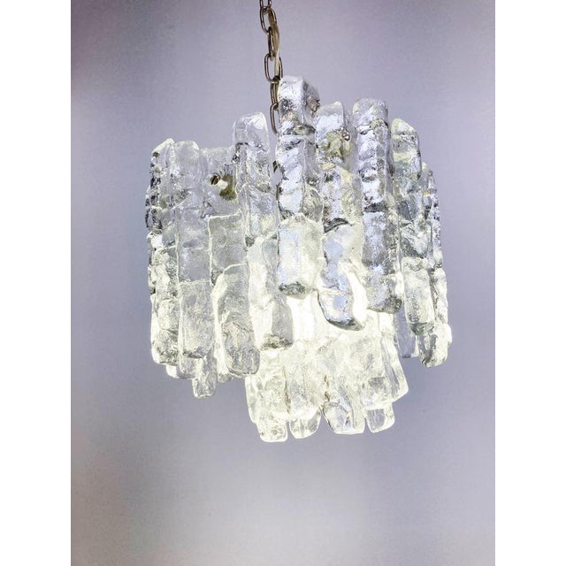 Pendant Light attributed to J. T. Kalmar for Kalmar, 1960s For Sale - Image 11 of 13