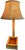 Brighton Pavilion Vintage Large Bent Bamboo Table Lamp With Woven Shade, 31" Tall French Provincial Coastal Style For Sale - Image 4 of 17