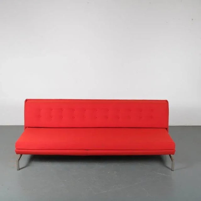 Sleeping Sofa by George van Rijk for Beaufort, Belgium, 1960s For Sale - Image 4 of 11
