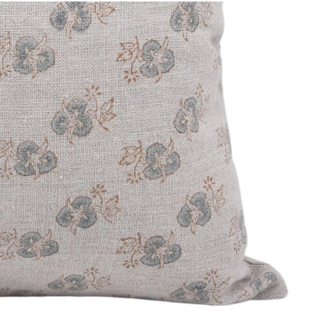 Fabdivine Decorative Cushion Cover 18x18 Inch Vintage Block Print Design- Chitranjan For Sale - Image 6 of 6