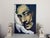 Stunning painting of Salvador Dali by the artist, Amy Burkman. Signed at the bottom I believe the year is 2022. Measures 3...