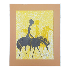 Henry C. Porter 1921-2009 Signed Limited Edition Serigraph "Lady Godiva"