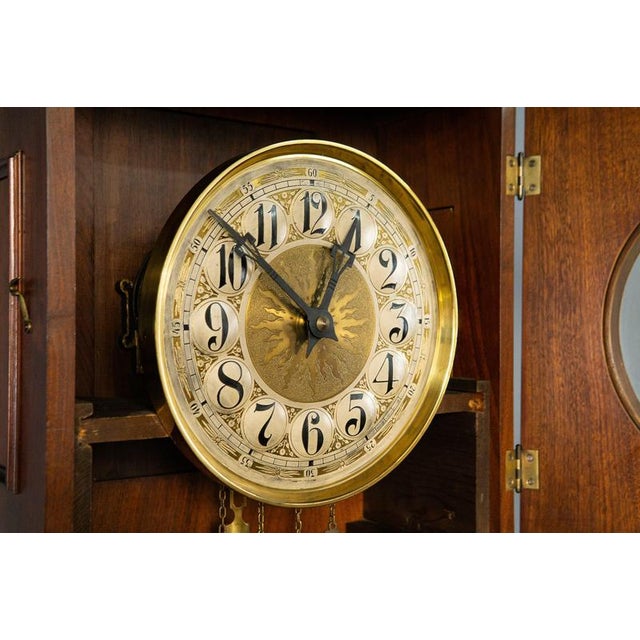 Antique Gründerzeit Grandfather Clock, Late 19th Century For Sale - Image 18 of 18