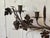 Antique French Iron Candelabra, Grapes and Wheat Motif For Sale - Image 11 of 16