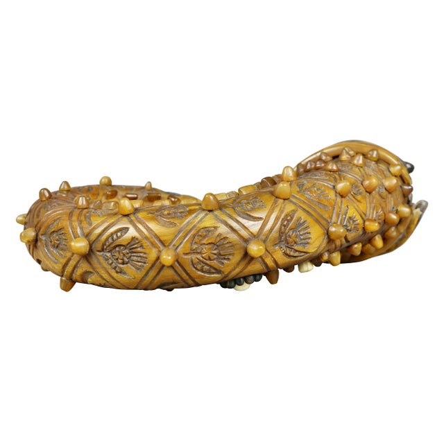 Wood Scottish Horn Snuff Mull For Sale - Image 7 of 13