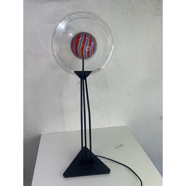 Glass Lamp by Lino Tagliapietra for Effetre International, 1980s For Sale - Image 6 of 6