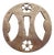 Antique Edo Bronze Maru-Gata Tsuba For Sale