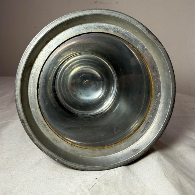Antique 1905 Pewter College University Pennsylvania Class 8 Tankard Trophy Stein For Sale - Image 12 of 14