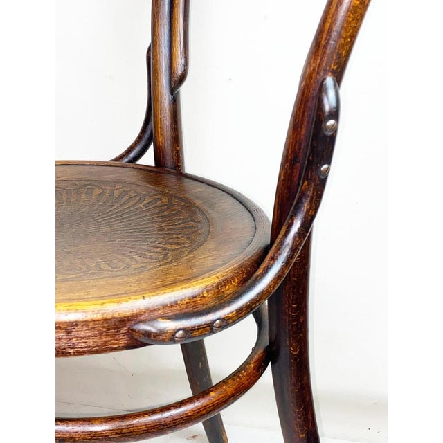 Nr.14 Chairs from Thonet, 1900s, Set of 2 For Sale - Image 6 of 9