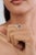 Blue 14k Gold Pear & Oval Cut Blue Sapphire & Diamond Bypass Toi Et Moi Ring Size 6.5 For Sale - Image 8 of 17