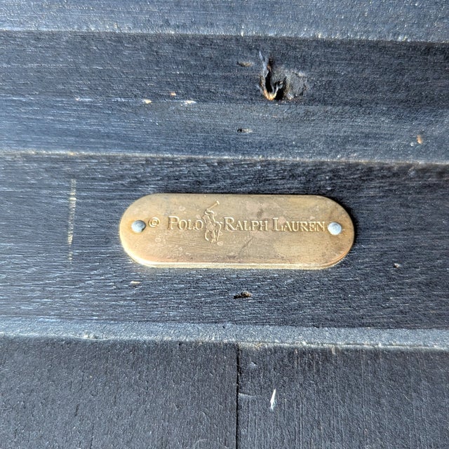 Ralph Lauren 1990s Ralph Lauren Mahogany Hand Carved Cocktail Table For Sale - Image 4 of 5