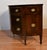 1920s Antique English Regency Flame Mahogany Banded Satinwood Half-Moon Demi-Lune For Sale - Image 15 of 16
