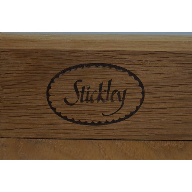 Stickley Cherry Mission Style 2 Tier Side Table For Sale - Image 16 of 17