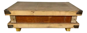 Industrial Coffe Table in Plywood