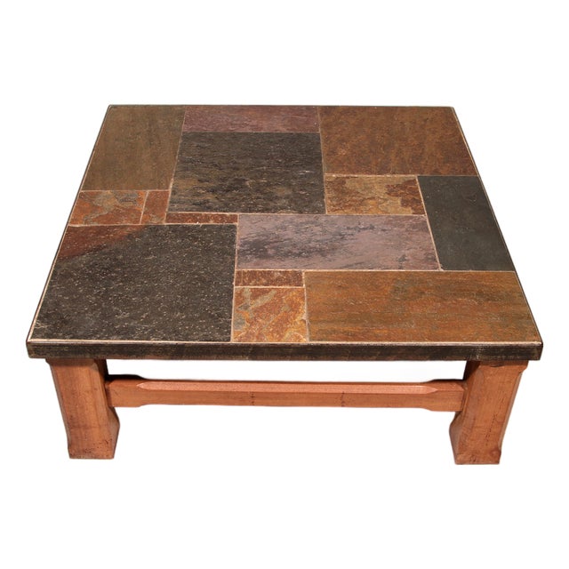 Norwegian Slate Coffee Table from the Mountains of Otta, 1960s For Sale