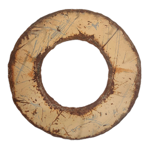 Steel Circle Wall Sculpture by Joe Willie Smith