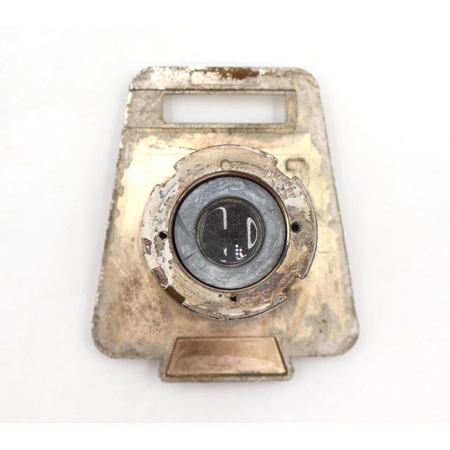 Traditional Reclaimed Brass Peephole For Sale - Image 3 of 3