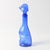 Dog-Shaped Carafe in Blue Glass from Empoli, 1960s For Sale - Image 9 of 15