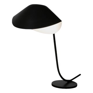 Mid-Century Modern Black Antony Table Lamp from Serge Mouille For Sale