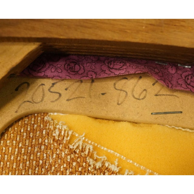 Thomasville American Country Collection Cane Back Dining Arm Chair 20521-861-862 For Sale - Image 10 of 11