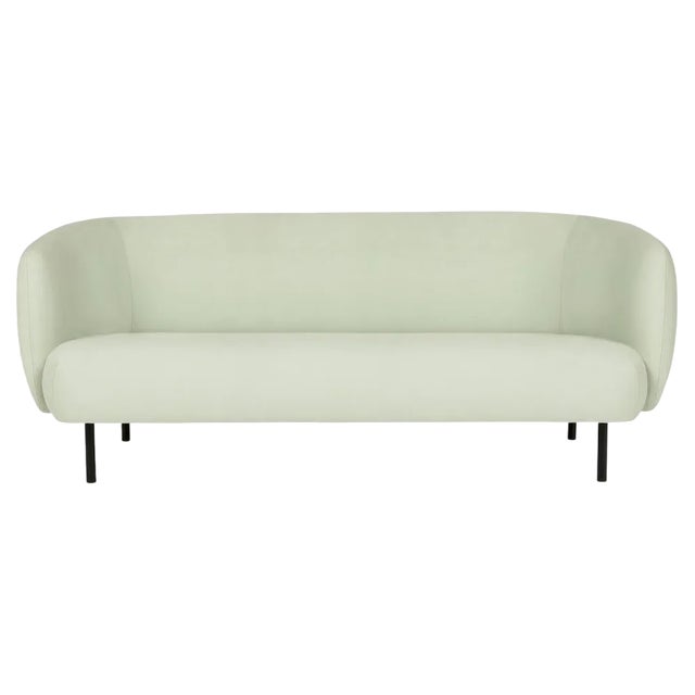 Caper 3-Seater Sofa in Mint from Warm Nordic For Sale