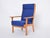 Reupholstered danish mid-century modern ge 181 a chair by hans wegner for getama this armchair (model ge 181 a) was...