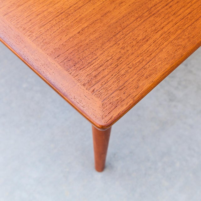 Restored Arne Vodder Model 201 Danish Modern Teak Extension Dining Table For Sale - Image 11 of 16