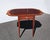 Vintage Baker Furniture Pembroke Drop Leaf Side Table Inlay Design One Drawer #2 For Sale In Los Angeles - Image 6 of 17