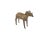 Metal Vintage African Imperfect Ram With Leaf Sculpture For Sale - Image 7 of 7
