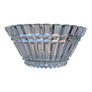 Vintage Hollywood Regal Crystal Bowl For Sale