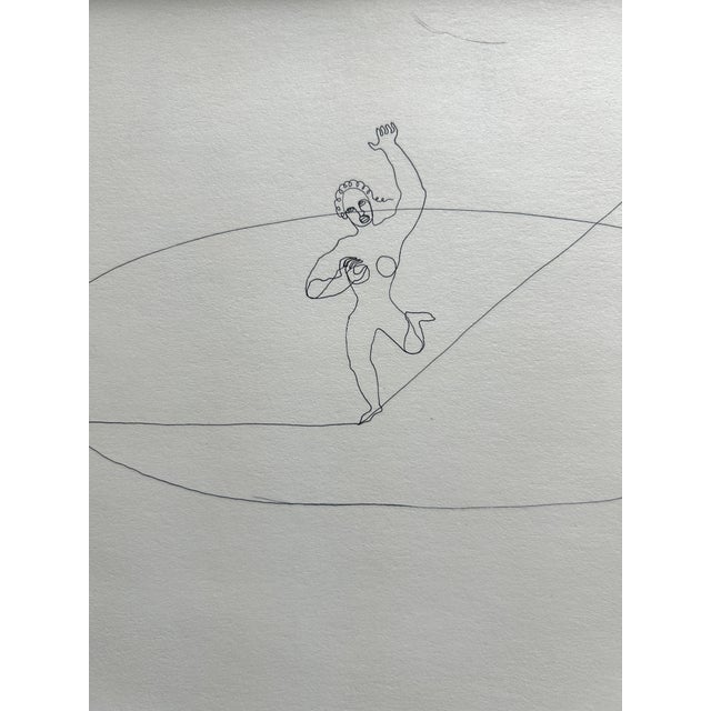 Antique White Alexander Calder - 4 Framed Circus Prints 1931 / 1932- Set of 4 For Sale - Image 8 of 9