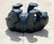 Vintage Rustic Black Bear Glass Coffee Table – Sculptural Wildlife Cocktail Table, Circa 1970s For Sale - Image 12 of 16