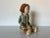 Italian Vintage Sarreid Ltd Sitting Doll Figurine Sculpture For Sale - Image 9 of 11