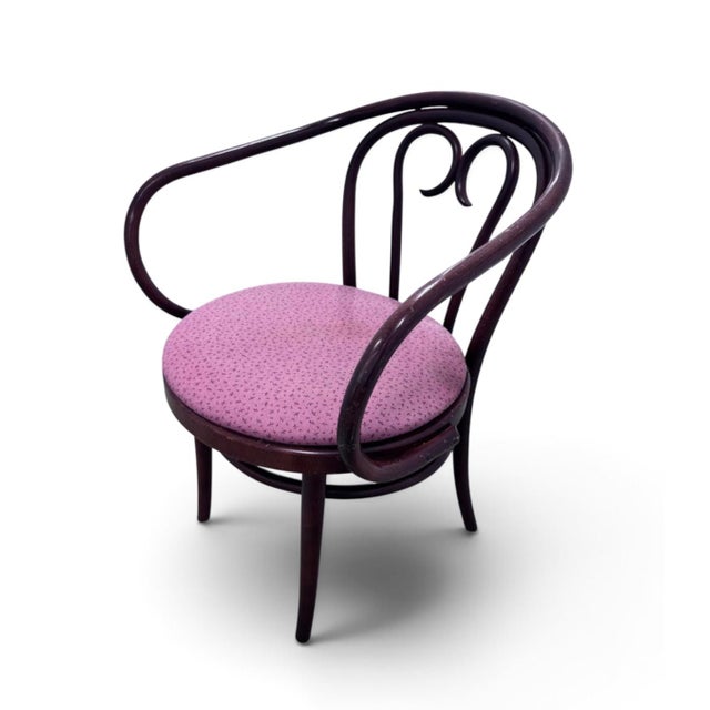 Thonet Pair of Bentwood Armchairs in the Style of Thonet For Sale - Image 4 of 14